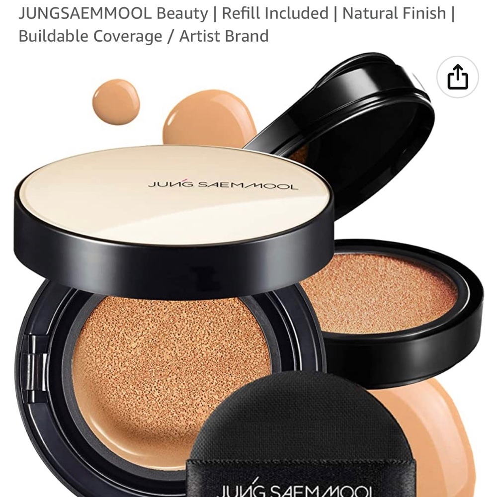 Cushion Foundation （Medium to Deep) by JUNGSAEMMOOL Beauty | Refill Included |